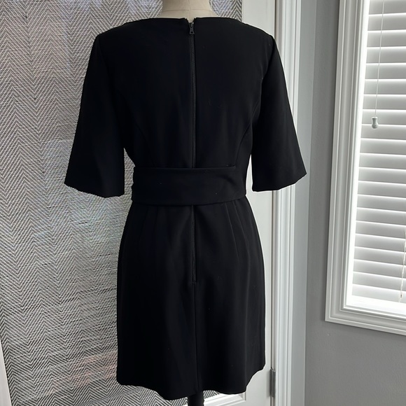 Alice + Olivia Virgil boatneck little black dress - Picture 2 of 13